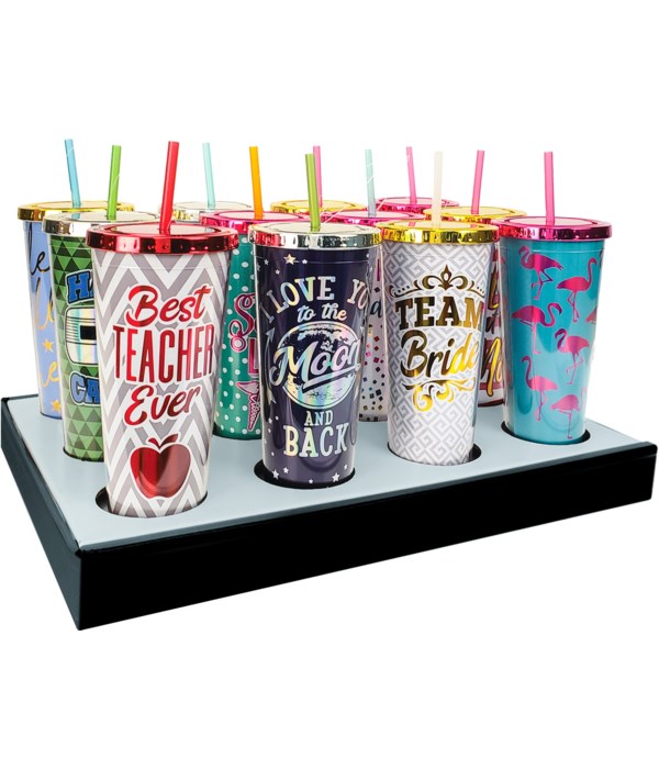 Foil Cup counter display